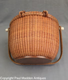 Vintage Nantucket Lightship Basket Purse by John Elder