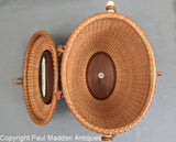 Vintage Nantucket Lightship Basket Purse by John Elder