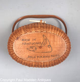 Vintage Nantucket Lightship Basket Purse by José Formoso Reyes