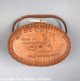 Vintage Nantucket Lightship Basket purse by José Formoso Reyes