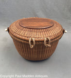 Vintage Nantucket Lightship Basket Purse by José Formoso Reyes 1964