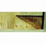 Vintage oil of New York City by Betty Armstrong