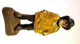 Vintage painted cast iorn OLD SALT figure