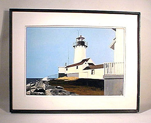 Vintage painting by Nantucket's John Austin