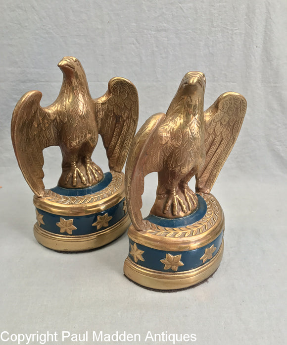 Vintage Pair of Eagle Bookend - Marion Brothers