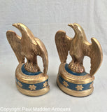 Vintage Pair of Eagle Bookend - Marion Brothers