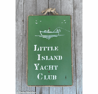 Vintage Sign - Osterville Cape Cod Yacht Club