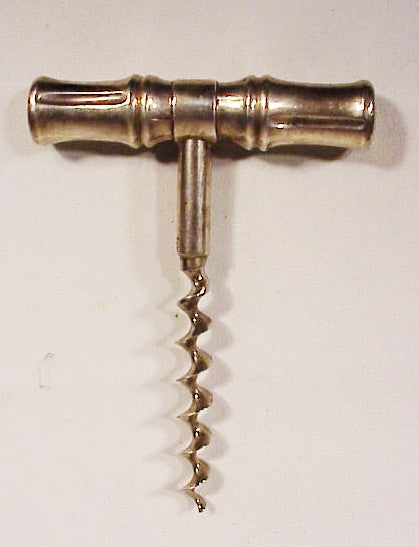 Vintage sterling silver corkscrew marked Tiffany & Co.