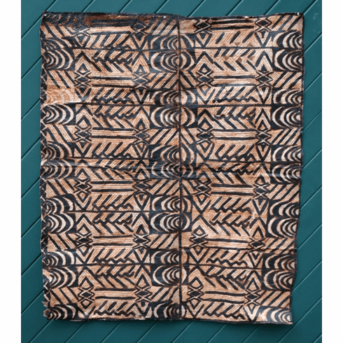 Vintage TAPA CLOTH panel from  Polynesia