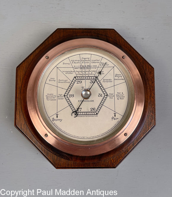 Vintage Tycos Stormoguide Barometer